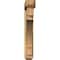 Ekena Millwork Merced Craftsman Rough Sawn Bracket w/ Offset Brace, Western Red Cedar, 6"W x 38"D x 38"H BKT0604X38X38MRC04RWR - alternate 4